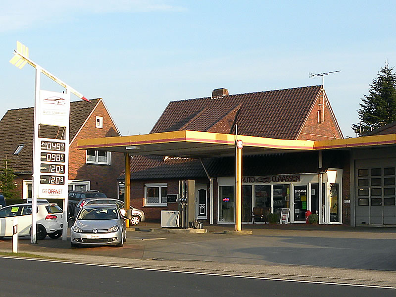 Auto Claassen Tankstelle mit Shop